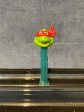Pez Teenage Mutant Ninja Turtles- Raphael/ Happy/Teal Stem/Slovenia/ Loose