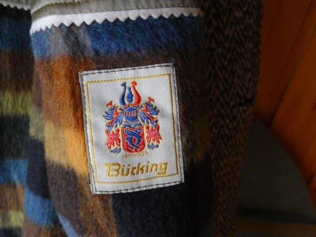 50er Jahre  Heren Mantel - Jacke  kleine Größe  Bücking Gr. 44/46 ? - Bild 4 von 4