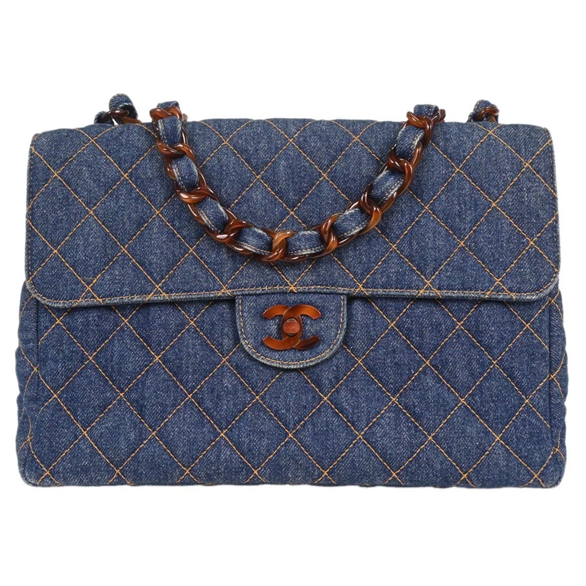 【ラン】 CHANEL Medium Denim Exterior Bags & Handbags for Women for sale | eBay