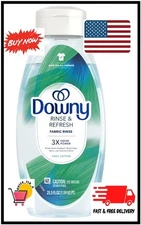 Downy RINSE & REFRESH Laundry Odor Remover and Fabric Softener, Cool Cotton,