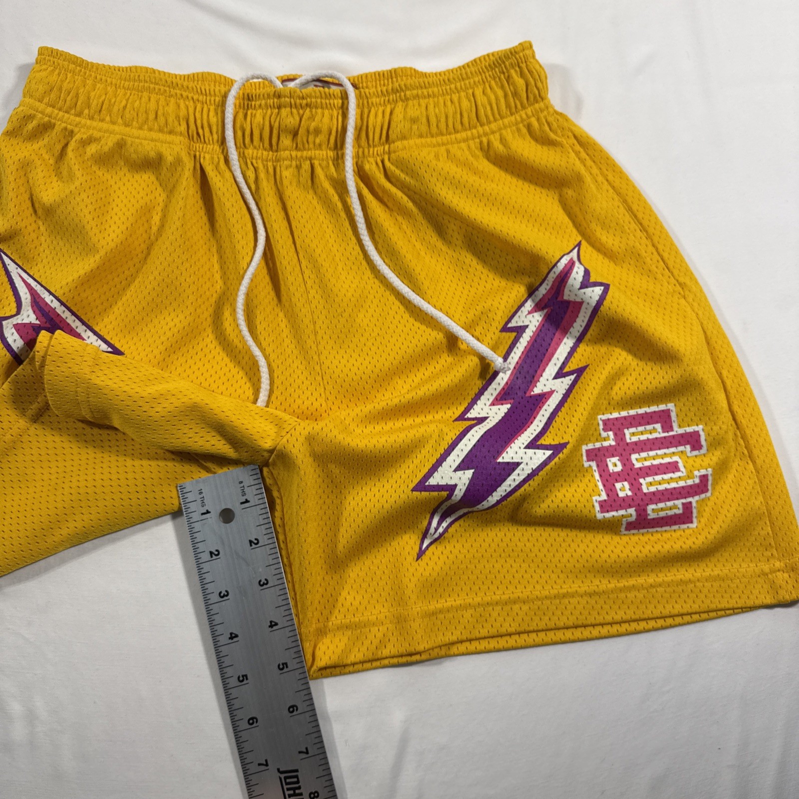 Eric Emanuel EE Basic Lightning Bolt Mesh Yellow … - image 6