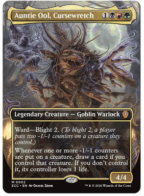 Auntie Ool, Cursewretch - Borderless Commander: Lorwyn Eclipsed MTG