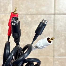 OEM S Video Cable HSS-0105 Sega Saturn TESTED, Year warranty JPN US Seller