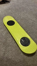 Morf Board Skateboard Deck Yellow Lime Green Black Deck Only