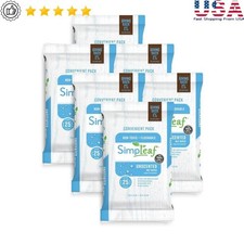 Flushable Wet Wipes Unscented Eco Friendly Hypoallergenic Aloe Vera 150 Counts