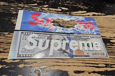 Supreme Shattered Box Logo Sticker Art Dealer  Money Box Logo Benjamin Sticker