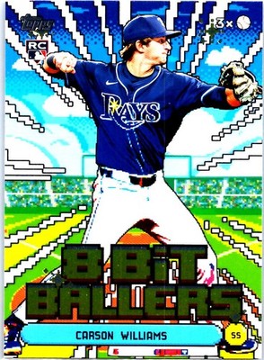 2026 Topps #8B-23 Carson Williams 8 Bit Ballers