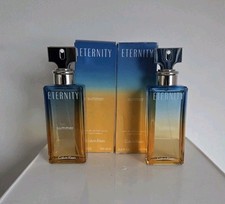 CALVIN KLEIN ETERNITY SUMMER 100ML SET OF 2 EAU DE PARFUM SPRAY FOR HER 2017 