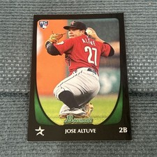 Bowman 2011 Draft Picks & Prospects Rookie Jose Altuve #11 Houston Astros RC