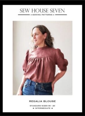 Sew House Seven Papier Schnittmuster Regalia Bluse