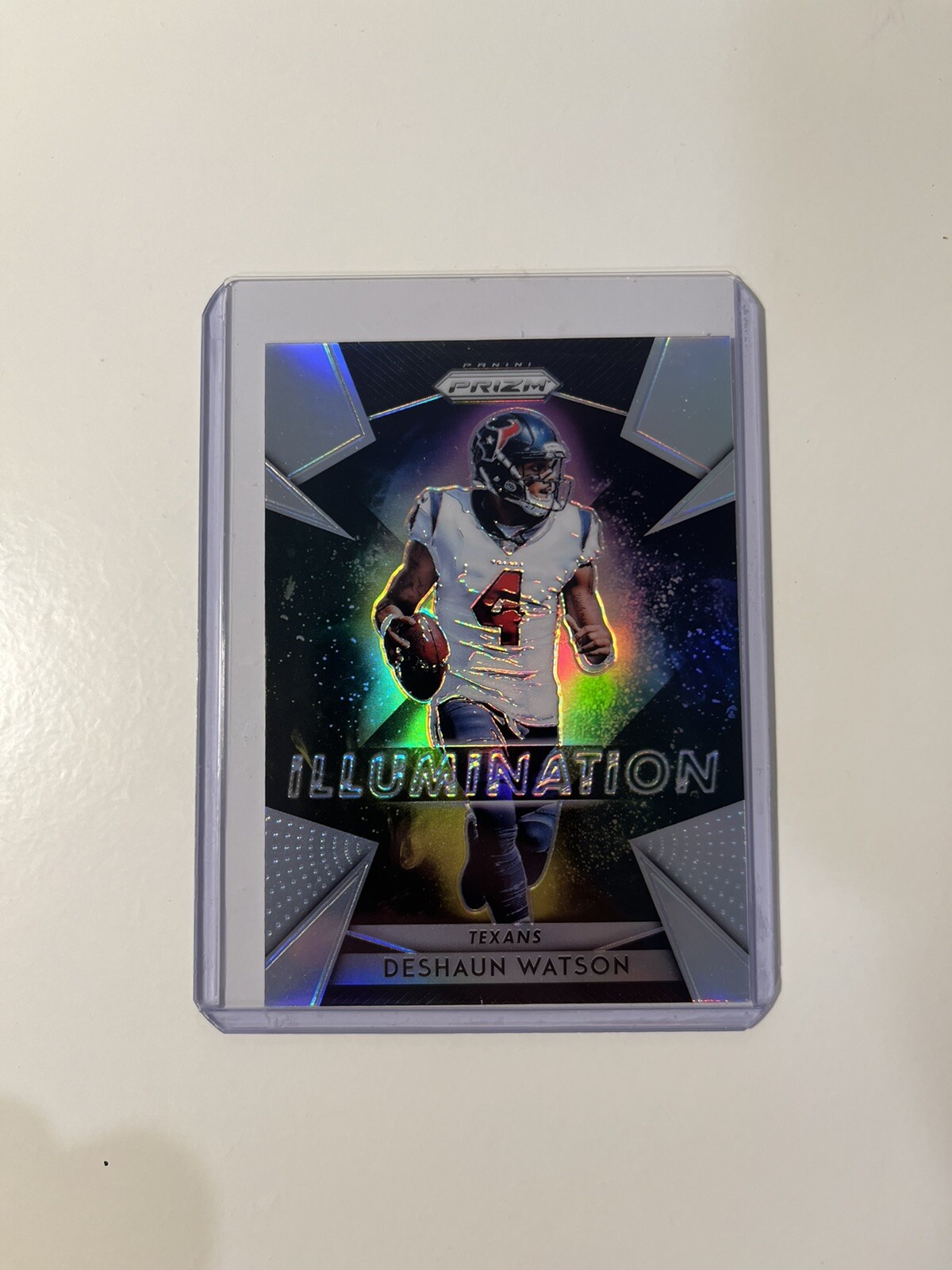 Panini Prizm Football Deshaun Watson Illumination  #2  Houston Texans 2018