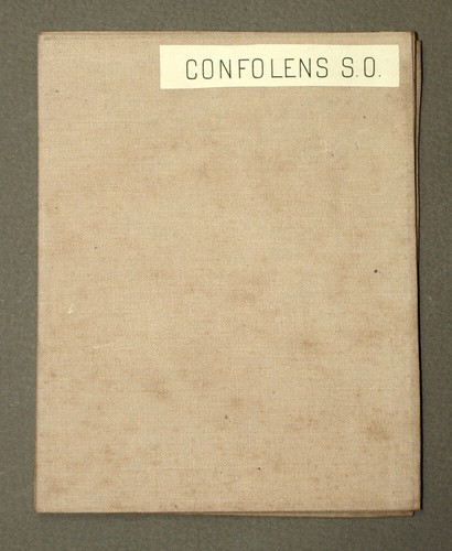 Region de CHAMPAGNE-MOUTON, CONFOLENS en Charente, Carte géographique 19eme - Picture 2 of 6
