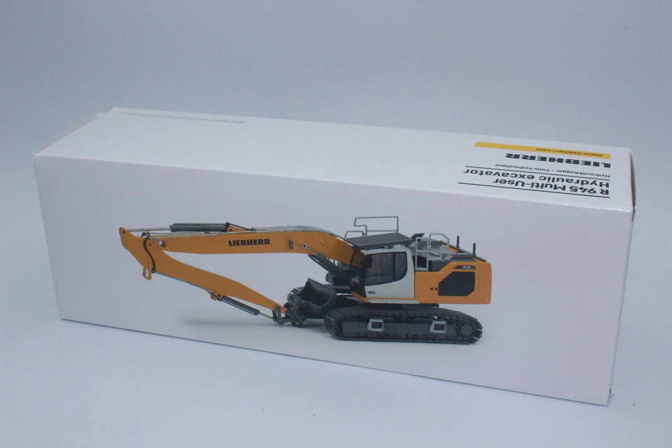 Conrad 2225 Liebherr R 945 Litronic multiusuario largo alcance 1:50 NUEVO en embalaje original Foto 3 de 4