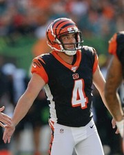 RANDY BULLOCK 8x10 PHOTO #17 Cincinnati Bengals Kicker WM
