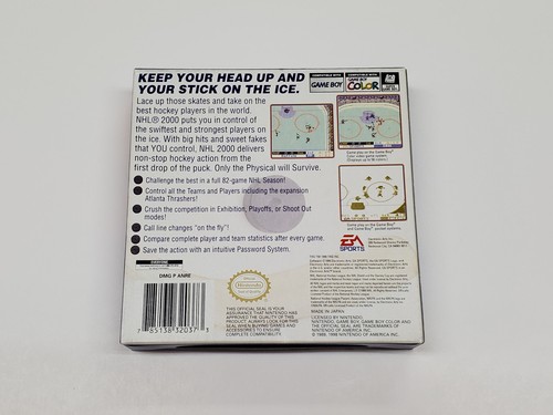 NHL 2000 Authentic Nintendo Game Boy Color Box & Manual * - Picture 16 of 17