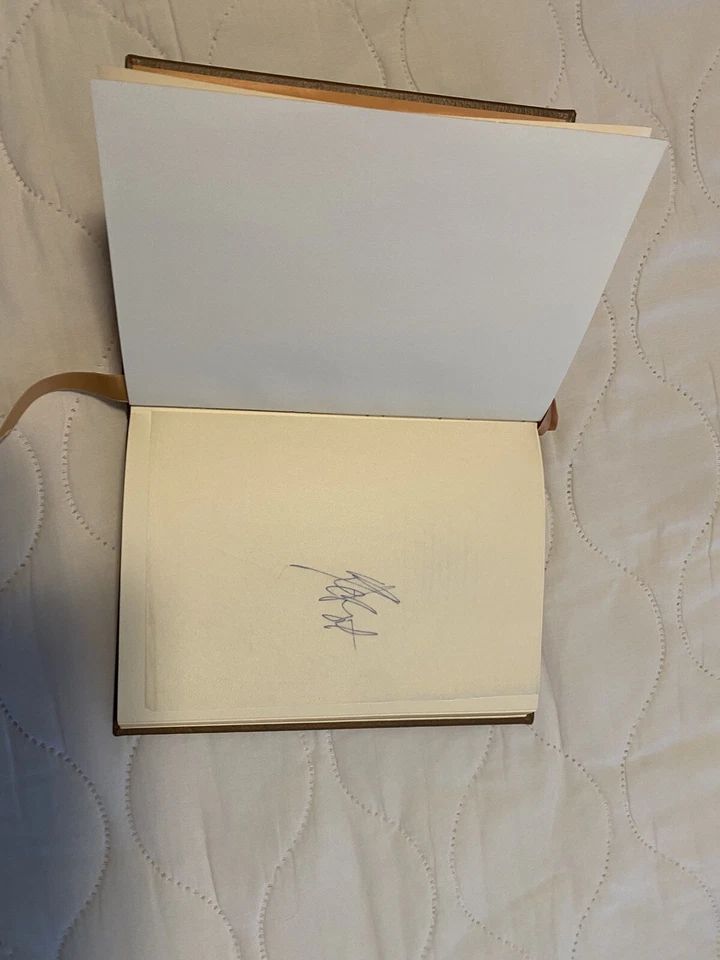 Slaughterhouse Five by Kurt Vonnegut - Signed Leather HC - Franklin Library 1978 Foto 4 de 4