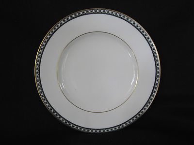 食器  ULANDER MADE IN ENGLAND Wedgwood Ulander Black Salad Plate Bone China Made in England | eBay