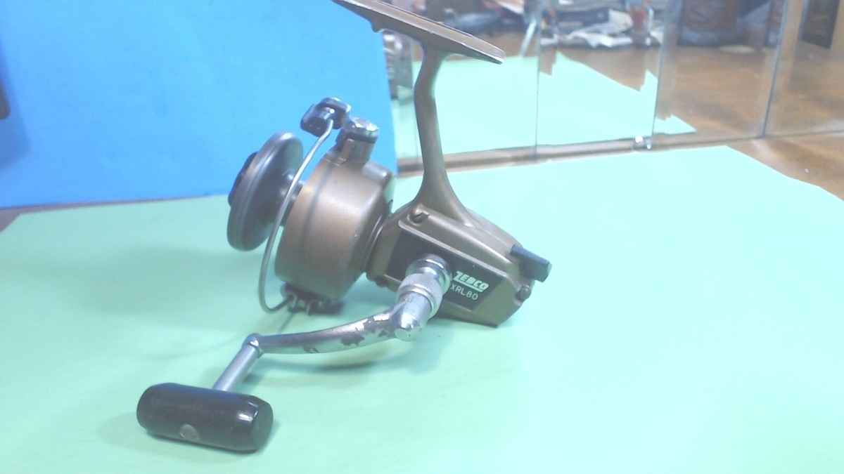 Vintage- ZEBCO- XRL80- Spinning Reel- Large Fishing Reel