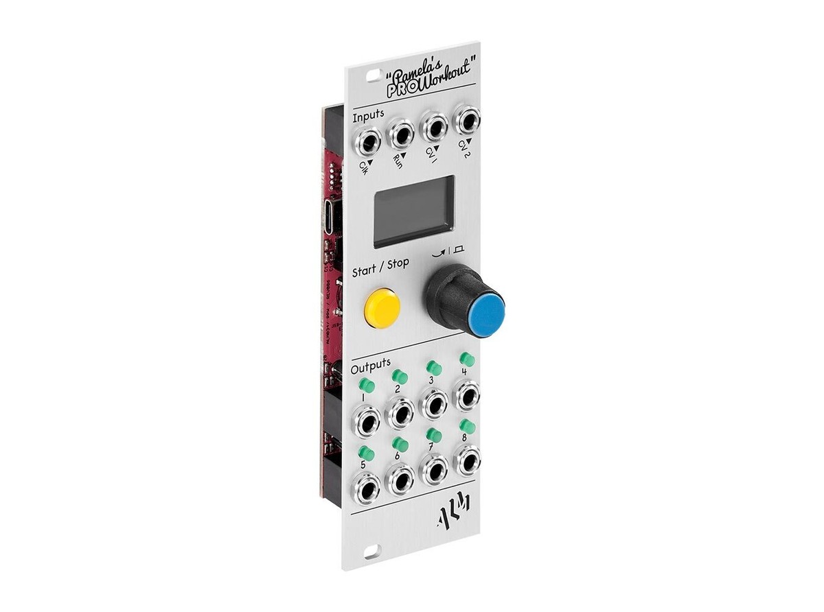 Pamela's New Workout モジュラーシンセサイザー ALM Busy Pamela's Pro Workout— Clockface Modular