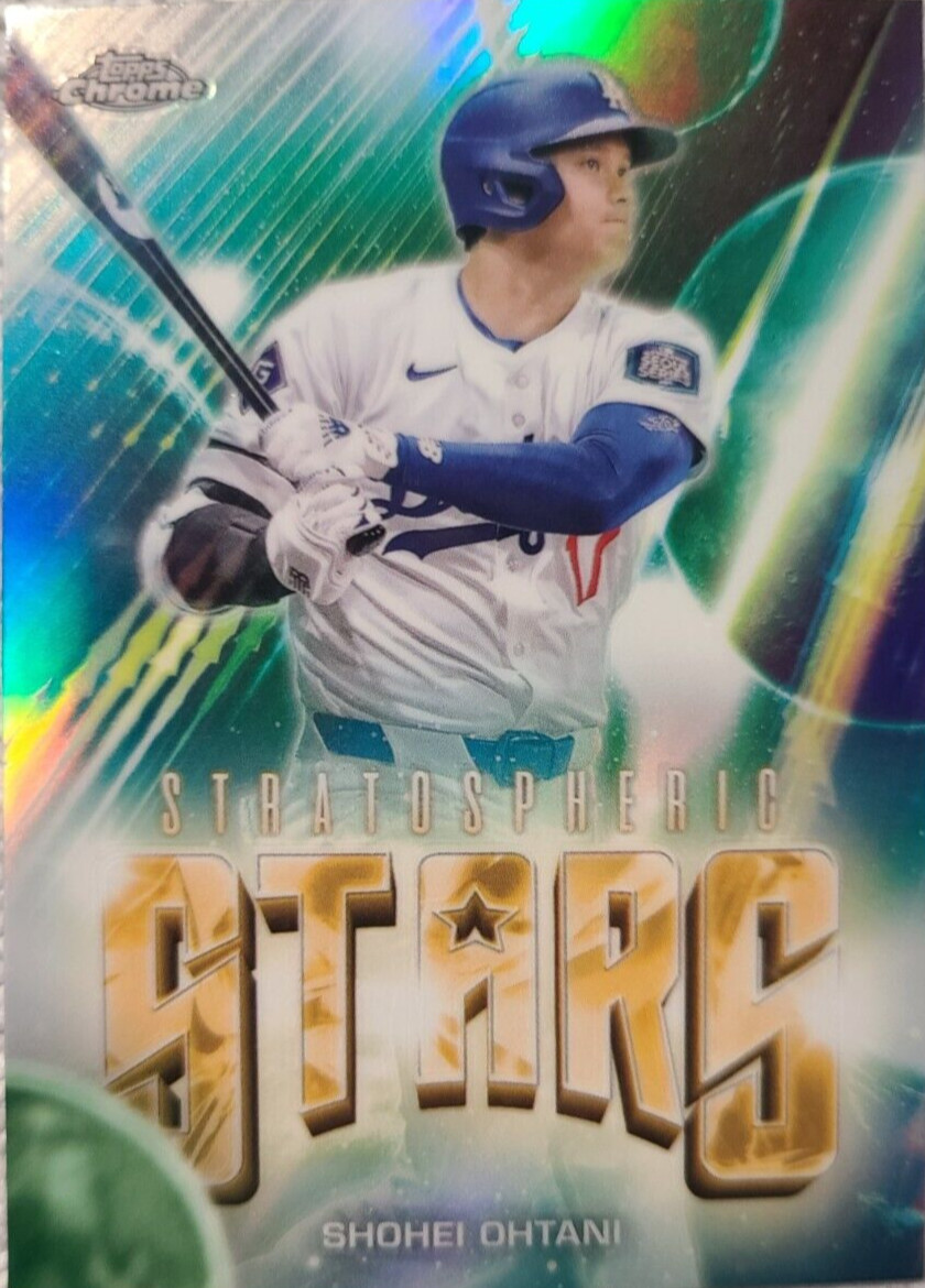 2024 Topps Chrome Update Series - Stratospheric Stars #SSC-6 Shohei Ohtani