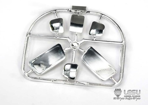 ABS LESU Rearview Mirror of 1/14 Tamiya R620 470 RC Tractor Truck Model - Picture 4 of 4