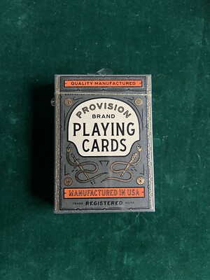 Provision Brand Playing Cards New & Sealed Theory11 USPCC Deck Theory 11