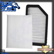 Premium Combo Set Engine Cabin Air Filter for 2012-2019 KIA SOUL L4 1.6L 2.0L