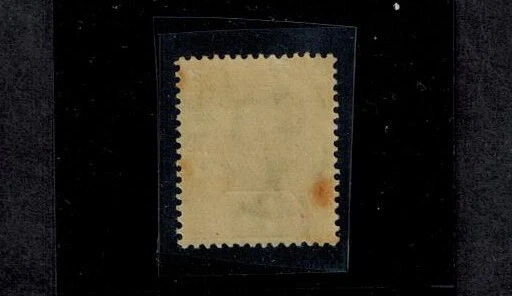 Fiji 1915 SG 138c 1/2d verde con sello de guerra invertido embalaje original MNH GEMA CV L550 Foto 2 de 2