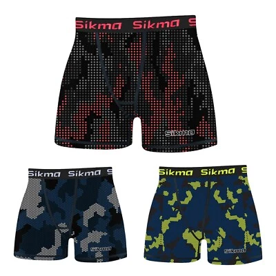 Mens Compression Shorts Sports Briefs skin tight fit gym pants Base layers Sikma