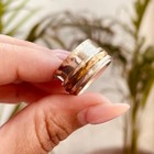 Lovely 925 Sterling Silver Spinner Ring Meditation Jewelry Gift For Women F-164