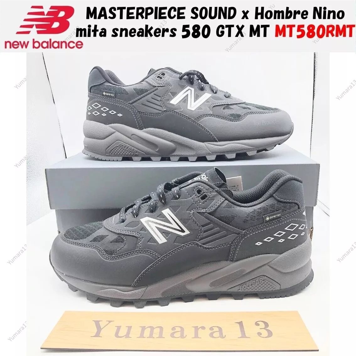MASTERPIECE SOUND x Hombre Nino mita Gore Tex 580 GTX MT MT580RMT US Mens 4-14
