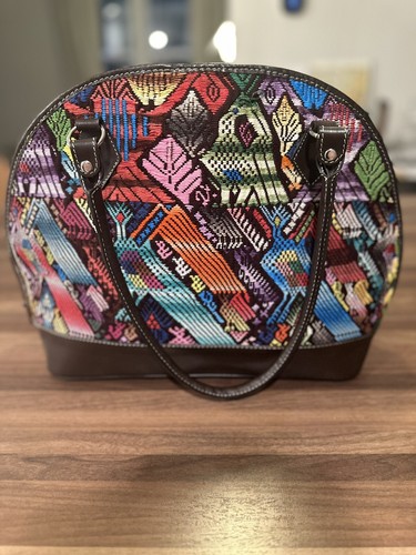 Guatemala Huipil Embroidered Handbag