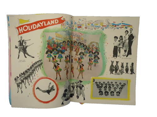 Esbozos de boletos de fotos vintage del programa Holiday on Ice Skating Show of 1963 - Imagen 3 de 8