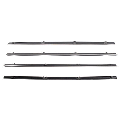 Fits Jeep Fits Jeepster 1966-1971 Door Window Belt Weatherstrip Kit Commando Inn