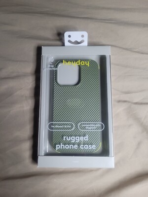 Heyday iPhone 15 Pro Rugged Case w MagSafe - Olive