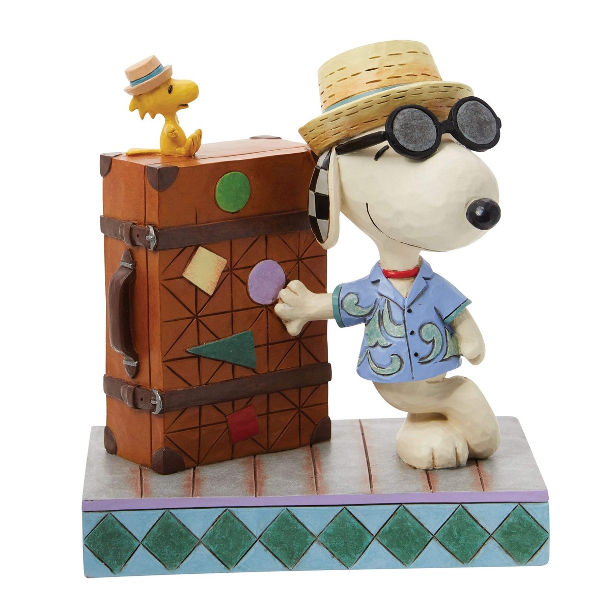 Traveling Pals Snoopy and Woodstock Vacationing | eBay