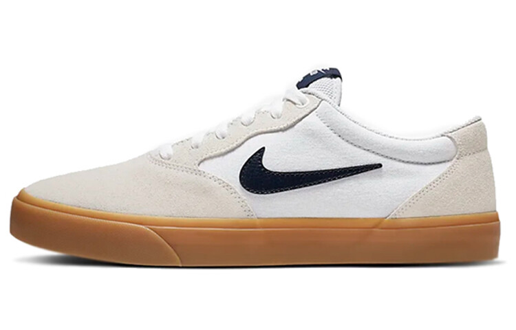 nike sb chron slr obsidian & white shoes