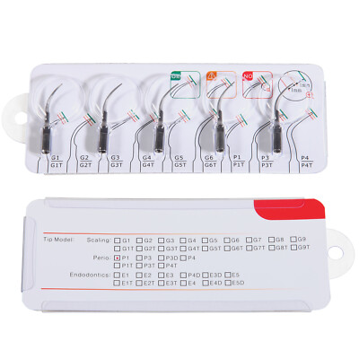 5Dental Ultrasonic Piezo Scaler Perio Tip Compatible EMS Woodpecker Handpiece P1