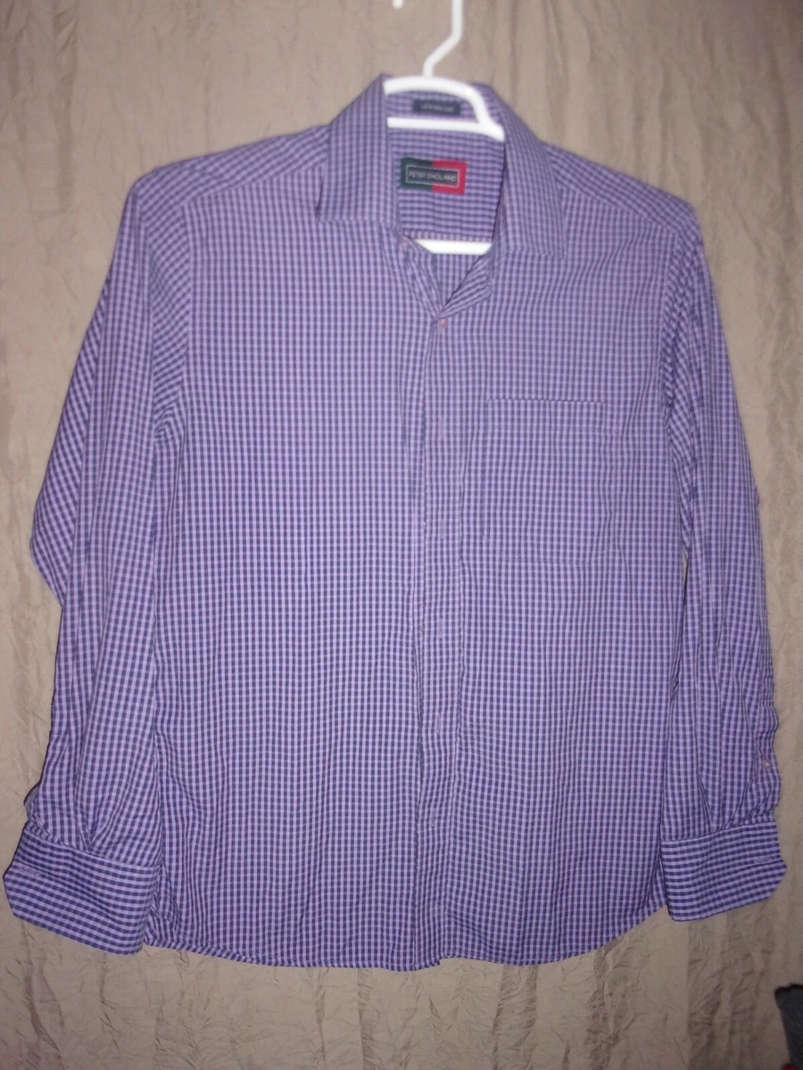 Men s Peter England LS New Age CVC Dress Casual Shirt Size 42 cm