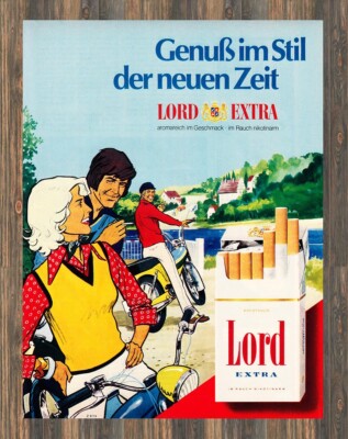 Lord Extra - Advertising Advertisement Original Advert 1974 (6) Motorcycle Tour
