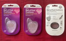Lot of 3 CVS Womens Ball Of Foot Gel Cushions 1 Pair each ttl: 3 pairs