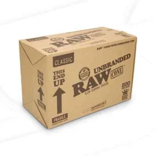 RAW Classic King Size Cones Unbranded | Bulk Box | 800 Pack
