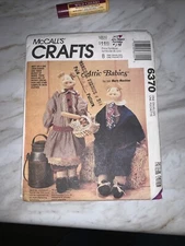 McCall's #6370, IOLA And OREN OINKER, with babies, 4" -23" dolls, New, Uncut