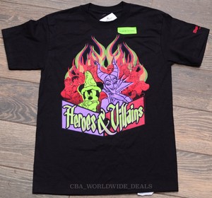 New Disney Parks 14 Heroes Villains Event 24 Hours Glow In The Dark T Shirt Ebay