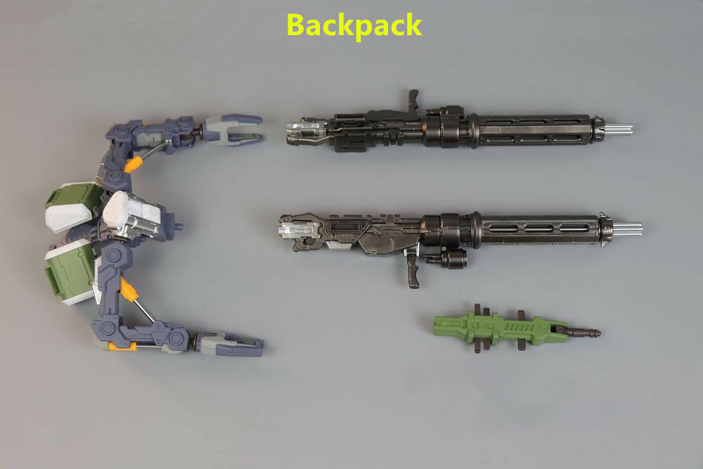 GATLING GUNS backpack finished model for MC MB 1/100 KSHATRIYA | eBay