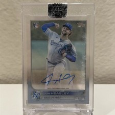 2022 Topps Clearly Authentic Rookie Auto RC Jon Heasley #CAA-JH Royals