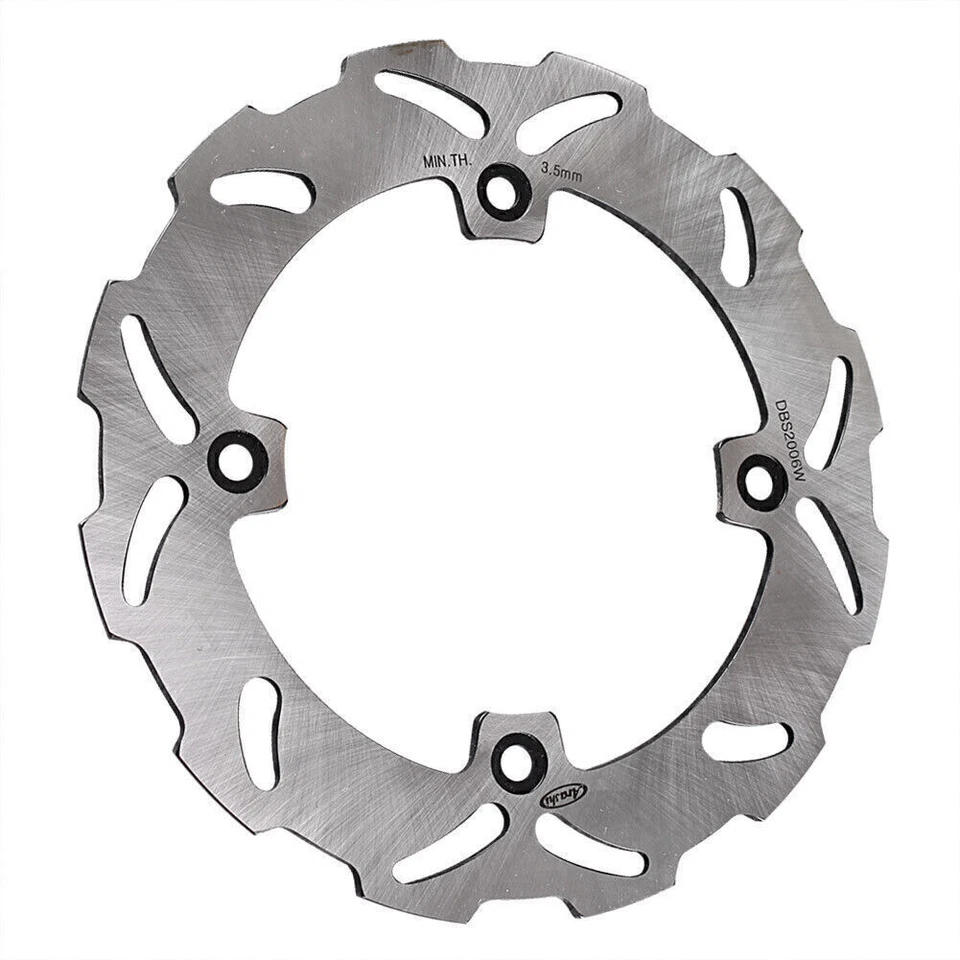Rear Brake Disc Rotor Steel Pads Motorcycle Fit SUZUKI DR 350R 1994-1999 DR 350S Foto 4 de 4