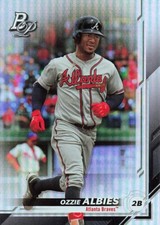 Ozzie Albies Bowman Platinum 2019 Baseball Card #21