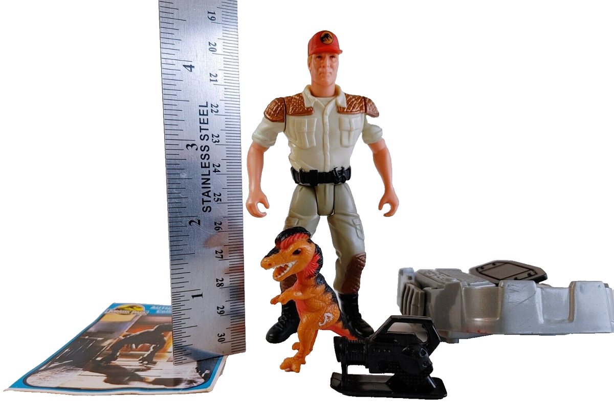 Jurassic Park Dino Trackers Jaws Jackson Figure Vintage Kenner