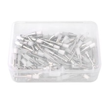 Dental White & Colorful Prophy Polishing Brush Nylon Flat Latch & Tapered Type